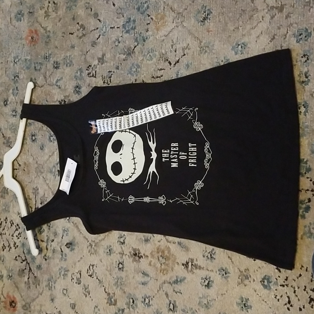 Jack skellington Tank. NWT small